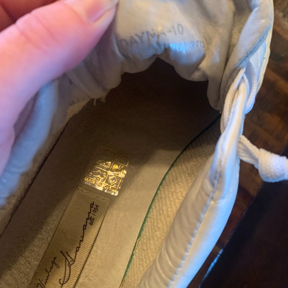 Vintage Havana Dayna Crazy Leopard Studded Leather Sneakers size 10 - Picture 7 of 9